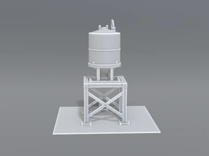 industrial tank 3D Print Model