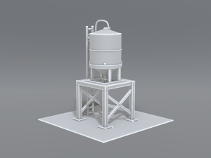 industrial tank Modelo de Impressão 3D