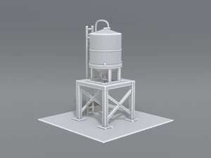 industrial tank 3D Print Model