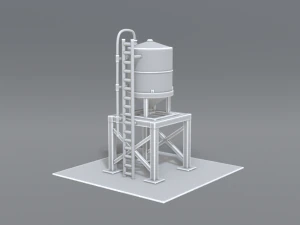 industrial tank 3D Print Model