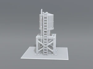 industrial tank 3D Print Model