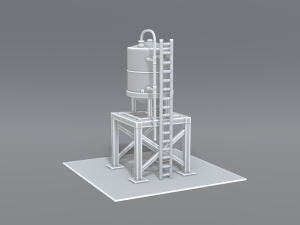 industrial tank Modelo de Impressão 3D