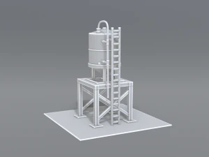 industrial tank 3D Print Model