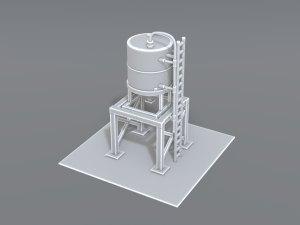 industrial tank Modelo de Impressão 3D