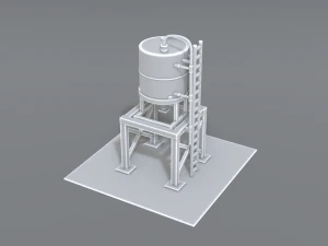 industrial tank 3D Print Model