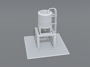 industrial tank Modelo de Impressão 3D