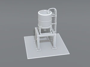 industrial tank 3D Print Model
