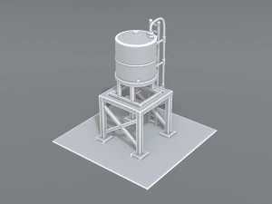 industrial tank 3D Print Model