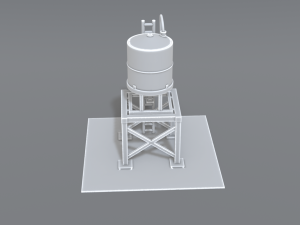industrial tank Modelo de Impressão 3D