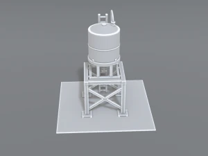 industrial tank 3D Print Model
