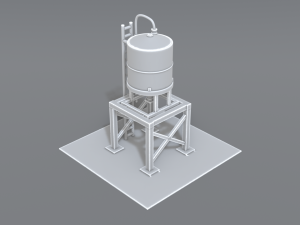 industrial tank Modelo de Impressão 3D