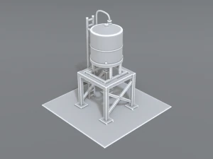 industrial tank 3D Print Model