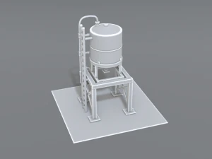 industrial tank 3D Print Model
