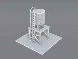 industrial tank 3D Print Model