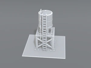 industrial tank 3D Print Model