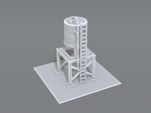 industrial tank Modelo de Impressão 3D