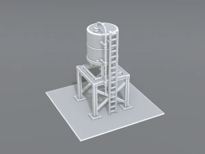 industrial tank 3D Print Model