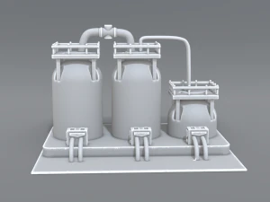 industrial tank 3D Print Model