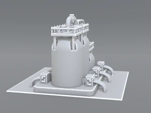 industrial tank 3D Print Model
