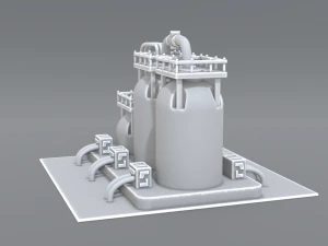 industrial tank 3D Print Model