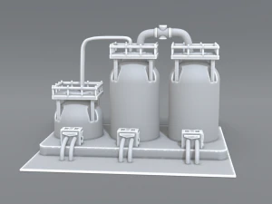 industrial tank 3D Print Model