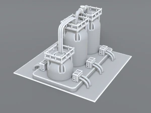 industrial tank 3D Print Model