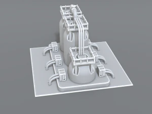 industrial tank 3D Print Model