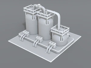 industrial tank 3D Print Model