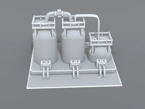 industrial tank 3D Print Model