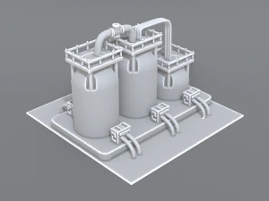 industrial tank 3D Print Model
