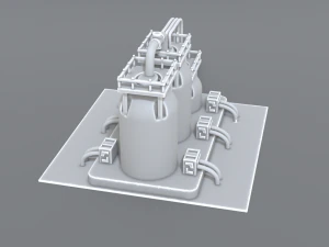 industrial tank 3D Print Model
