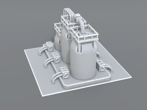 industrial tank 3D Print Model