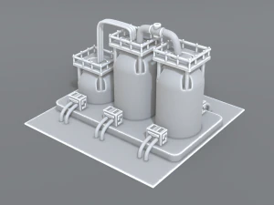 industrial tank 3D Print Model