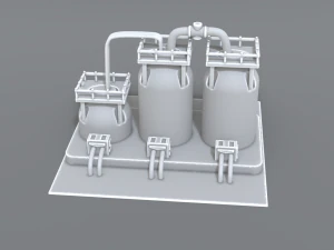 industrial tank 3D Print Model