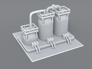 industrial tank 3D Print Model