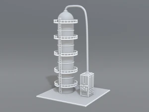 tanque industrial Modelo de impresión 3D