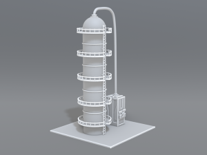 industrial tank 3D Принт Модель