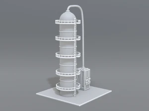 industrial tank 3D Print Model