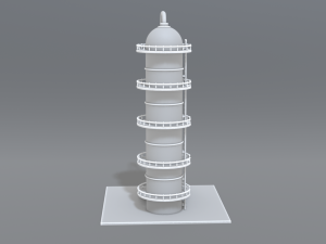 industrial tank 3D Принт Модель