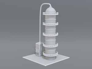 industrial tank 3D Принт Модель