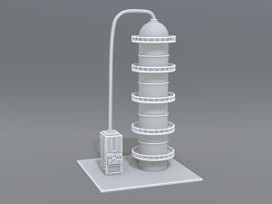industrial tank 3D Принт Модель