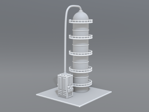 industrial tank 3D Принт Модель