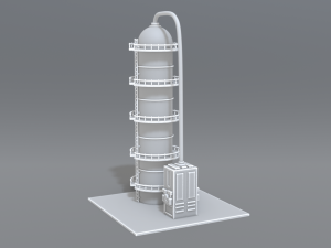 industrial tank 3D Принт Модель