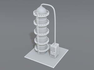 industrial tank 3D Принт Модель