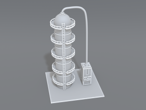 industrial tank 3D Принт Модель