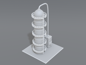 industrial tank 3D Принт Модель