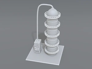 industrial tank 3D Print Model