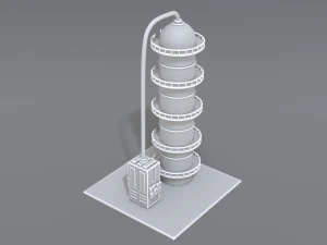 industrial tank 3D Print Model