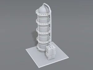 industrial tank 3D Print Model