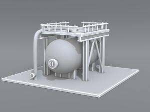 industrial tank 3D Print Model